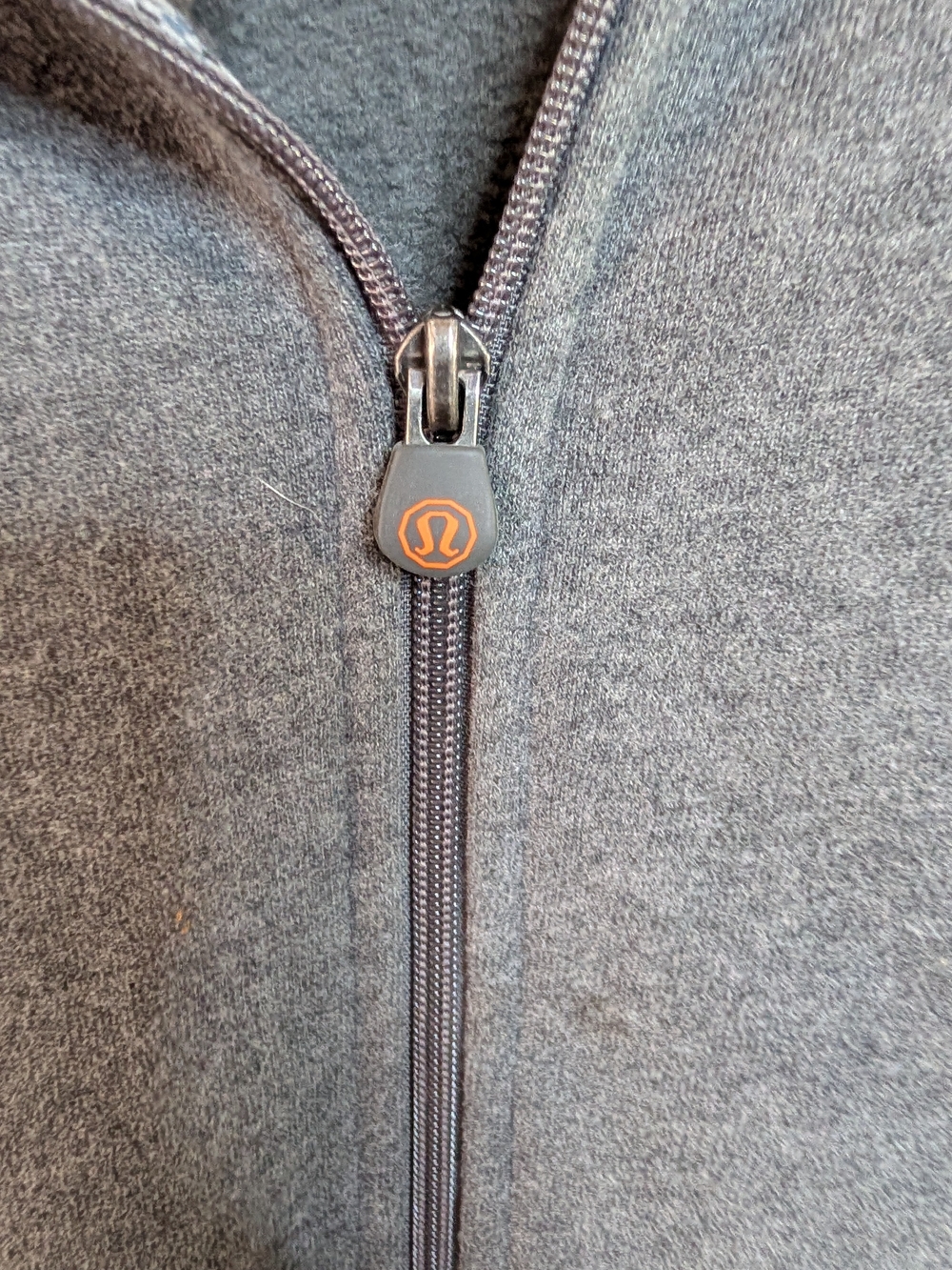 Lululemon Full Zip Jacket Men's Gray Heavyweight Size XL - Picture 3 of 5